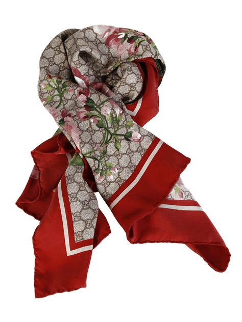 gucci red shawl|Gucci scarf female.